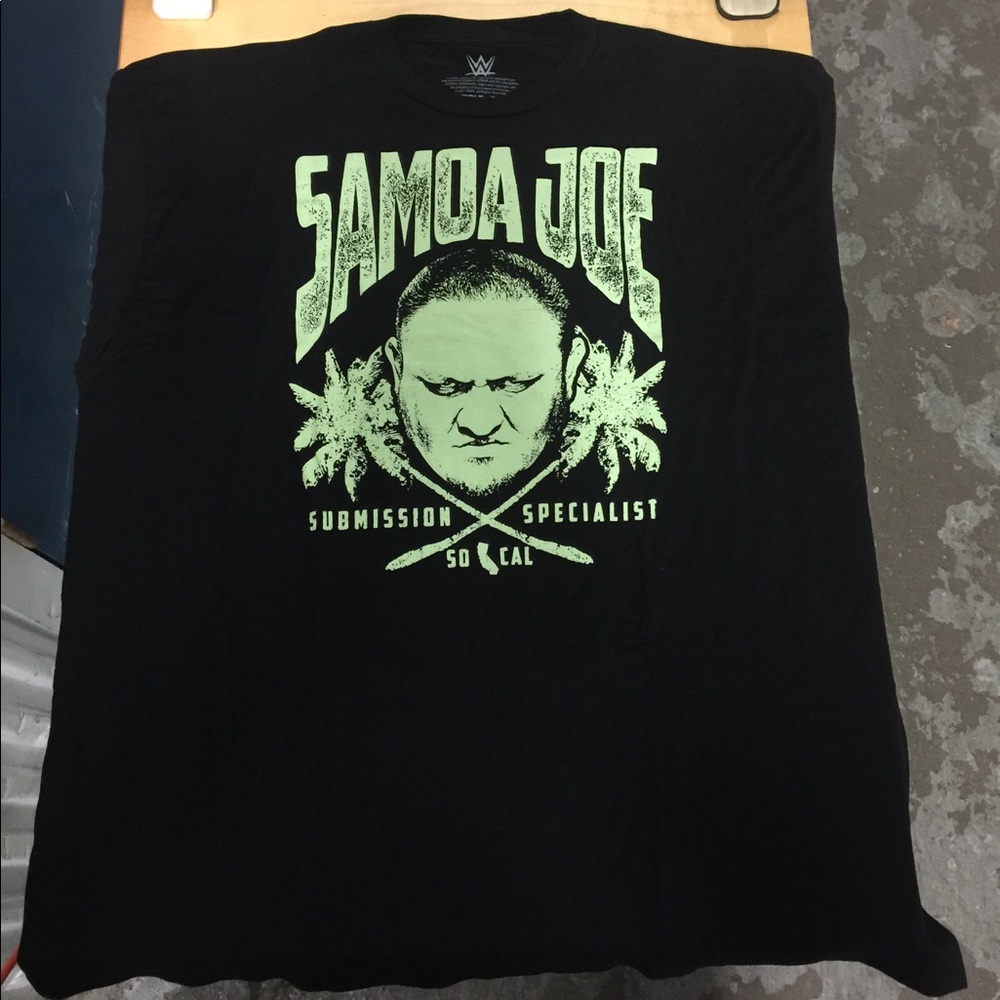 Samoa Joe Wrestling Shirt Wwe Nxt Roh Tna